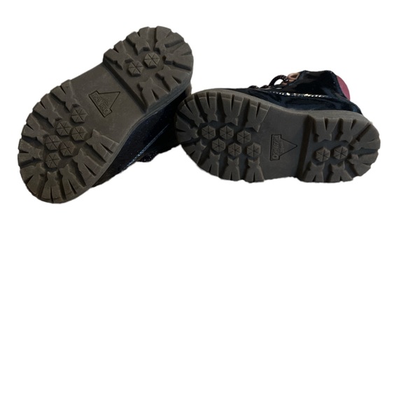 Oshkosh B'gosh Toddler and Little Girls Hinoki Fashion Boot Sparkle Blue - Picture 3 of 4